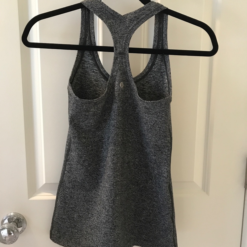 Gray Racerback Tank - Picture 3 of 3